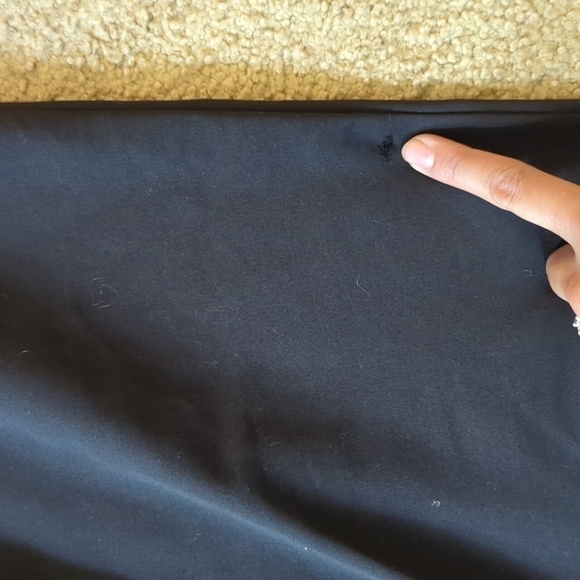 Lane Bryant The Modernist Collection Black Straight Leg Pants Size 28 - Picture 5 of 5